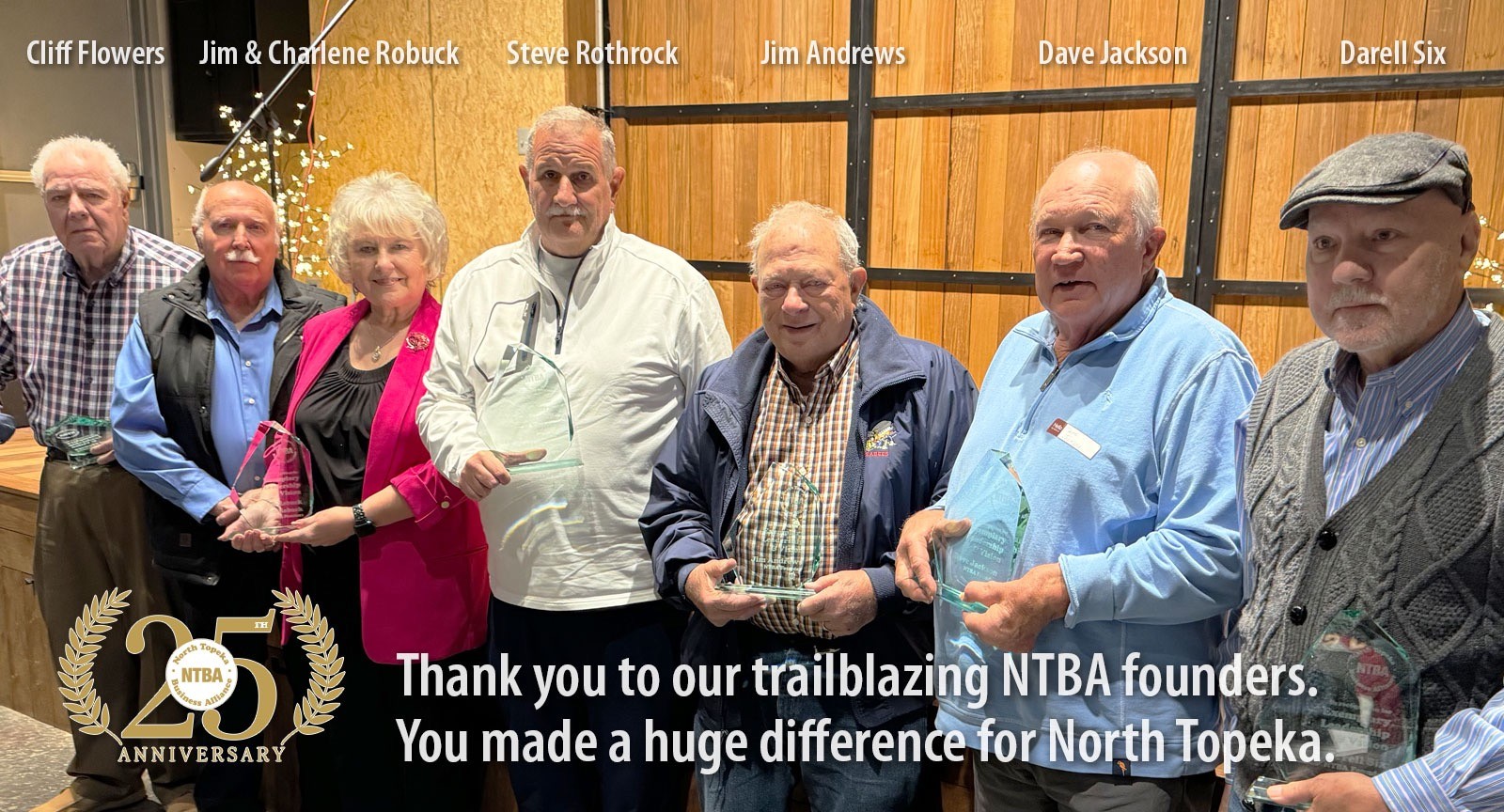 25th anniversary ntba founders awards